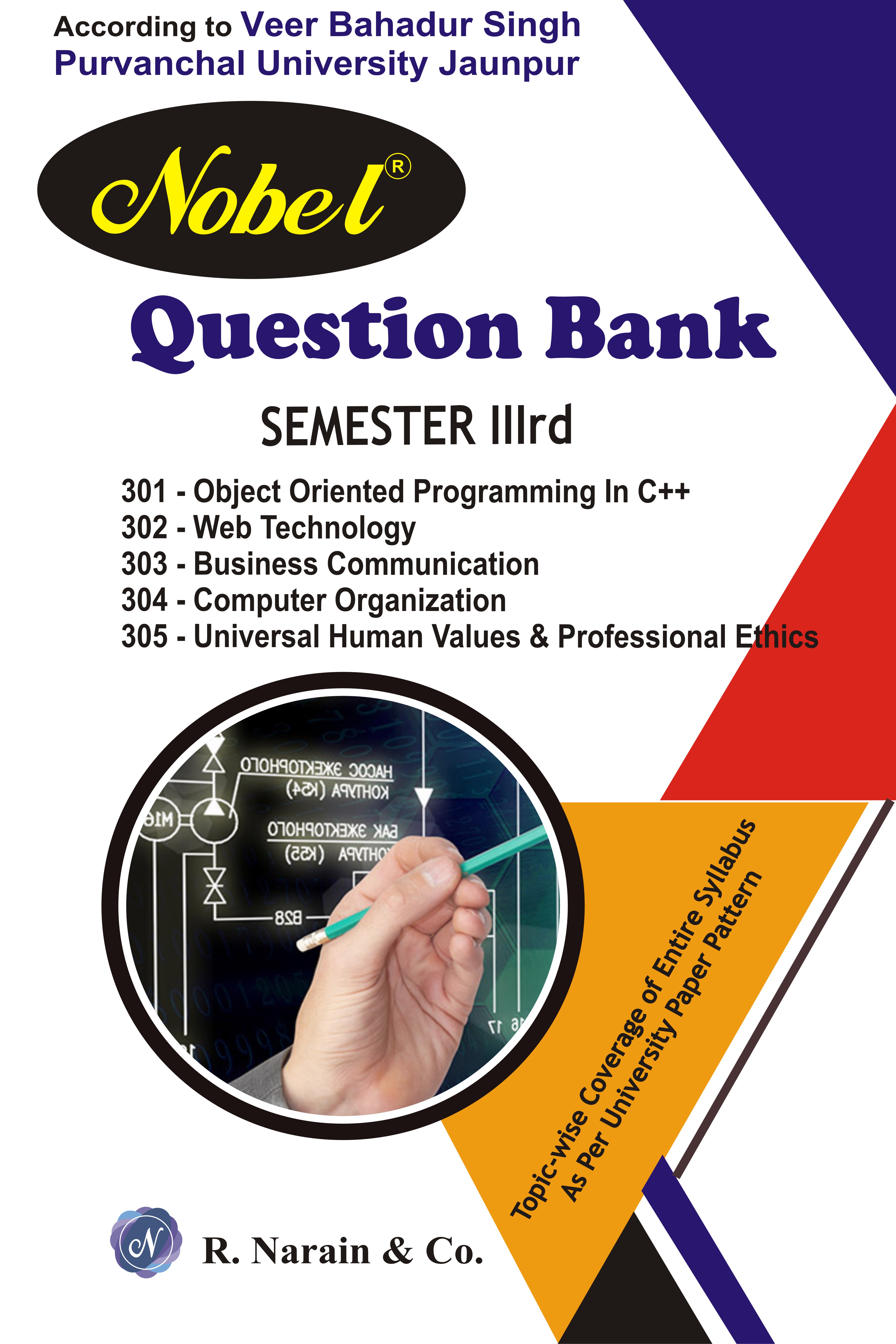 BCA - IIIrd Sem. Nobel Q/B [Jaunpur University]